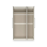 Bramwell Triple Mirrored Wardrobe Grey from Roseland Furniture