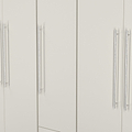 Bramwell 5 Door Wardrobe Grey from Roseland Furniture