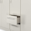 Bramwell 5 Door Wardrobe Grey from Roseland Furniture