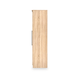 Bramwell 6 Door Wardrobe Oak from Roseland Furniture