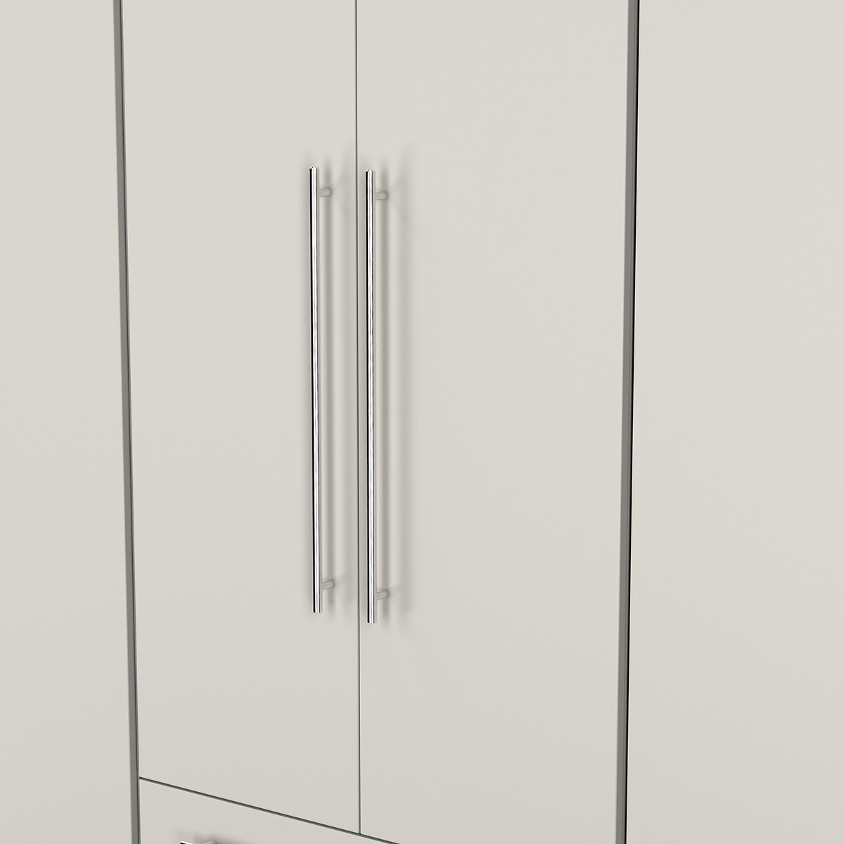 Bramwell 6 Door Wardrobe Grey from Roseland Furniture