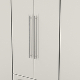 Bramwell 6 Door Wardrobe Grey from Roseland Furniture