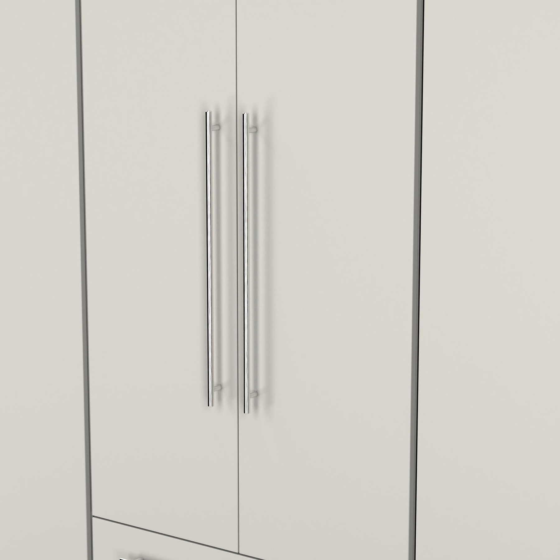 Bramwell 6 Door Wardrobe Grey from Roseland Furniture