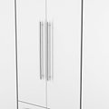 Bramwell 6 Door Wardrobe White from Roseland Furniture