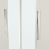 Bramwell 4 Door Wardrobe Grey from Roseland Furniture
