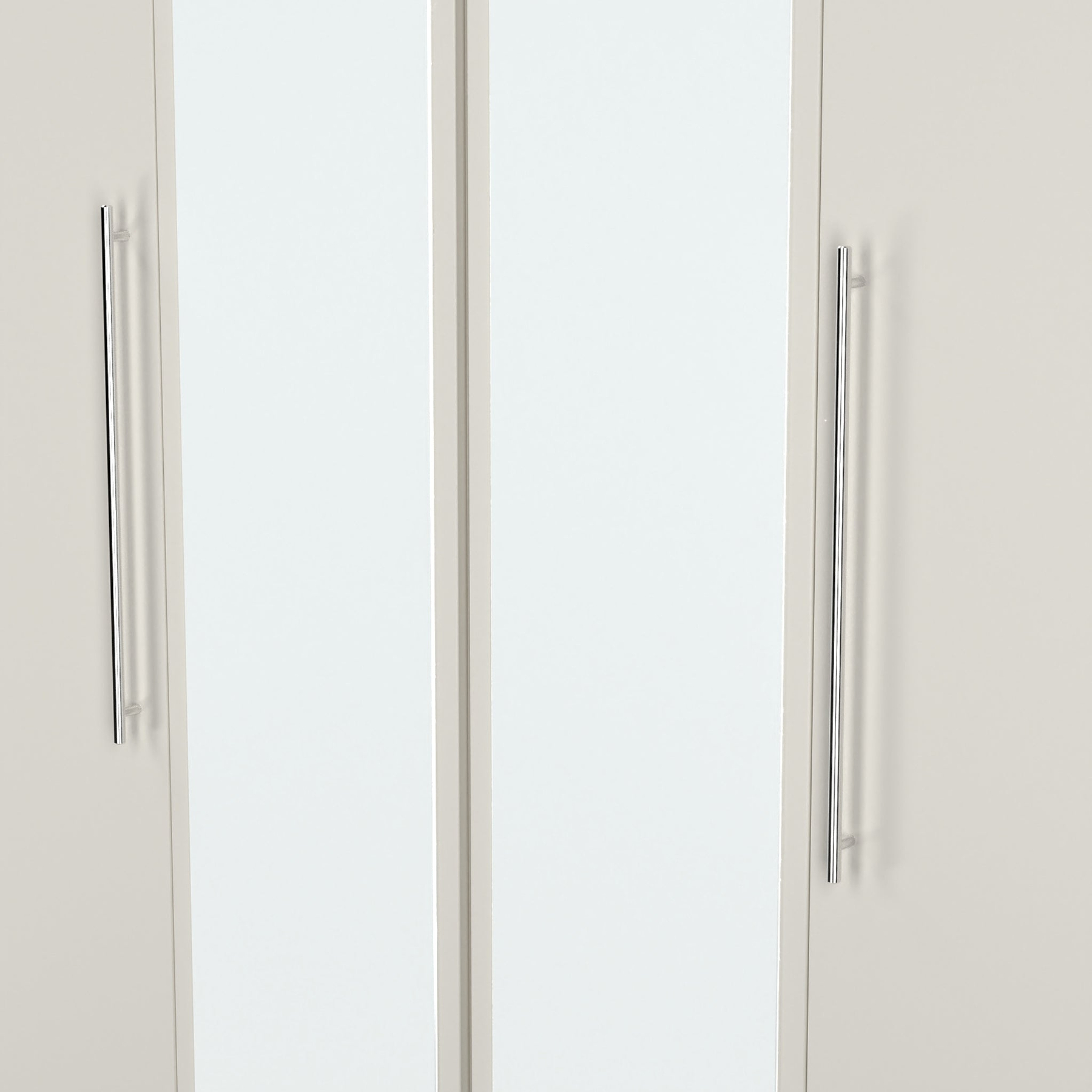 Bramwell 4 Door Wardrobe Grey from Roseland Furniture