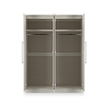 Bramwell 4 Door Wardrobe Grey from Roseland Furniture