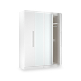 Bramwell 4 Door Wardrobe White from Roseland Furniture