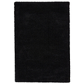 Roswell Black Stain Resistant Shaggy Rug from Roseland Furniture