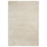 Roswell Cream Stain Resistant Shaggy Rug from Roseland Furniture