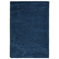 Roswell Dark Blue Stain Resistant Shaggy Rug from Roseland Furniture