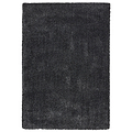 Roswell Dark Grey Stain Resistant Shaggy Rug from Roseland Furniture