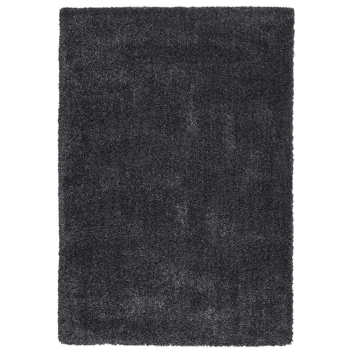 Roswell Dark Grey Stain Resistant Shaggy Rug from Roseland Furniture