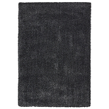 Roswell Dark Grey Stain Resistant Shaggy Rug from Roseland Furniture