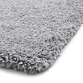 Roswell Grey Stain Resistant Shaggy Rug 