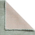 Roswell Pastel Green Stain Resistant Shaggy Rug 
