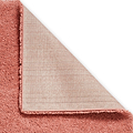 Roswell Pastel Peach Stain Resistant Shaggy Rug 
