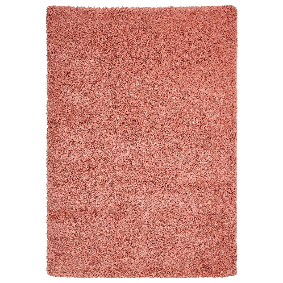 Roswell Pastel Peach Stain Resistant Shaggy Rug from Roseland Furniture