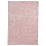 Roswell Pastel Pink Stain Resistant Shaggy Rug from Roseland Furniture