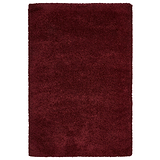 Roswell Ruby Red Stain Resistant Shaggy Rug from Roseland Furniture