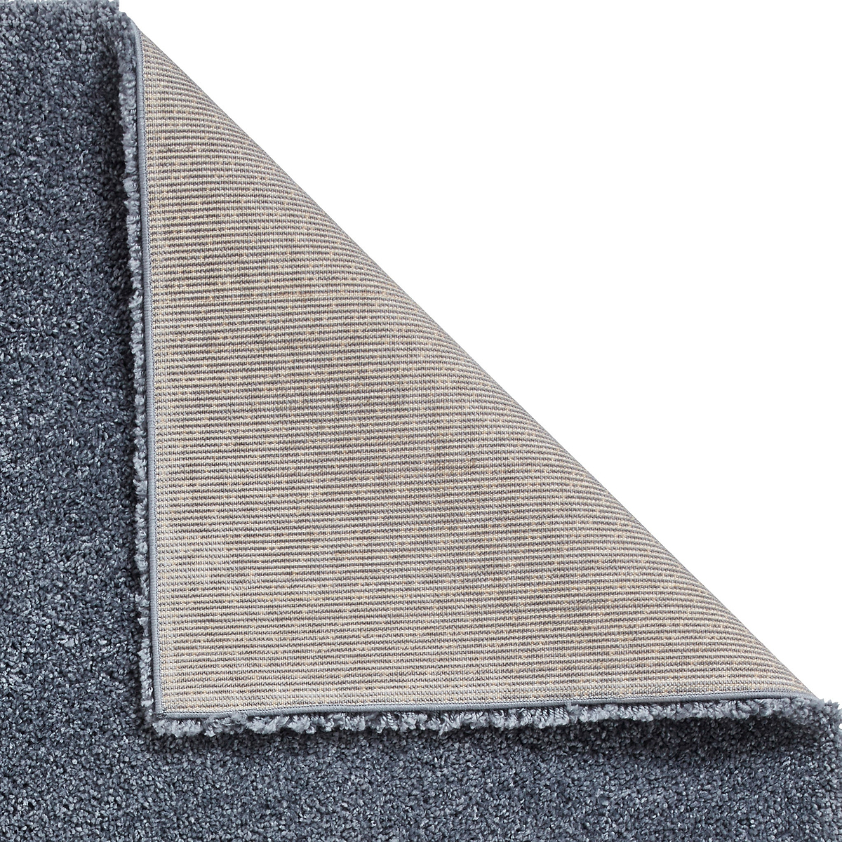 Roswell Slate Grey Stain Resistant Shaggy Rug 
