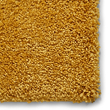 Roswell Yellow Stain Resistant Shaggy Rug 