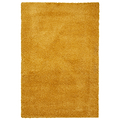 Roswell Yellow Stain Resistant Shaggy Rug from Roseland Furniture