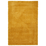Roswell Yellow Stain Resistant Shaggy Rug from Roseland Furniture