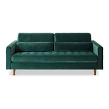 Skye 4 Seat Sofa Bottle Green from Roseland Furniture
