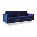 Skye 4 Seat Sofa Midnight Blue from Roseland Furniture