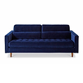 Skye 4 Seat Sofa Midnight Blue from Roseland Furniture