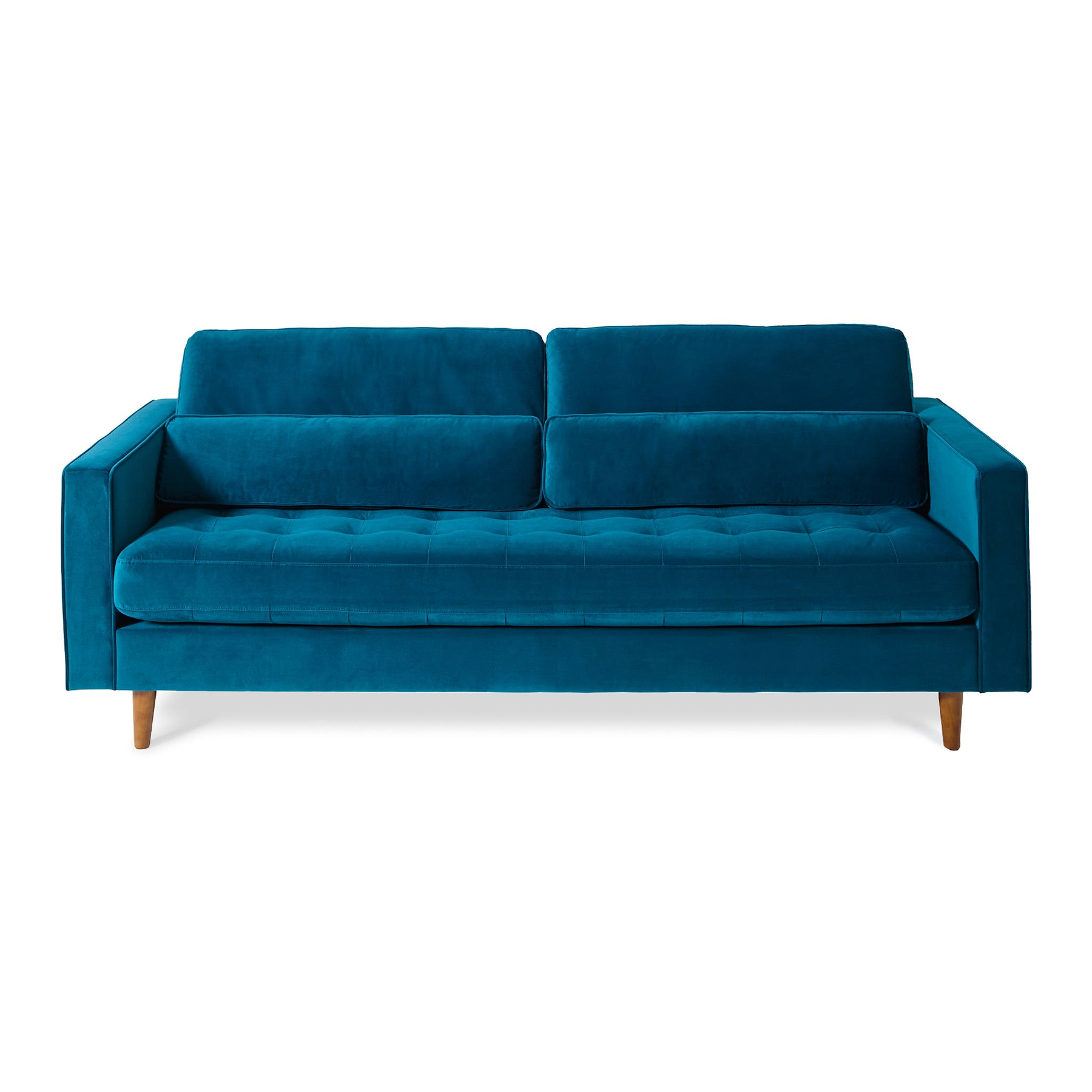 Skye 4 Seat Sofa Teal from Roseland Furniture