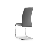 Jackson Grey Faux Leather Dining Chair from Roseland Furniture