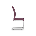 Jackson Purple Faux Leather Dining Chair from Roseland Furniture