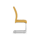 Jackson Yellow Faux Leather Dining Chair from Roseland Furniture