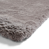 Dorset Grey Hand Tufted Super Teddy Rug