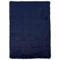 Dorset Navy Blue Hand Tufted Super Teddy Rug from Roseland Furniture