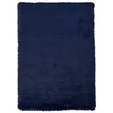 Dorset Navy Blue Hand Tufted Super Teddy Rug from Roseland Furniture