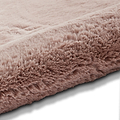 Dorset Rose Pink Hand Tufted Super Teddy Rug