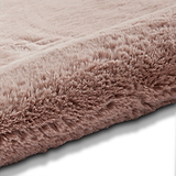 Dorset Rose Pink Hand Tufted Super Teddy Rug
