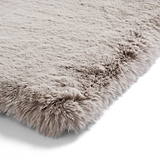 Dorset Silver Hand Tufted Super Teddy Rug