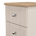 Marlowe 2 Drawer Bedside Cashmere Oak from Roseland Furniture