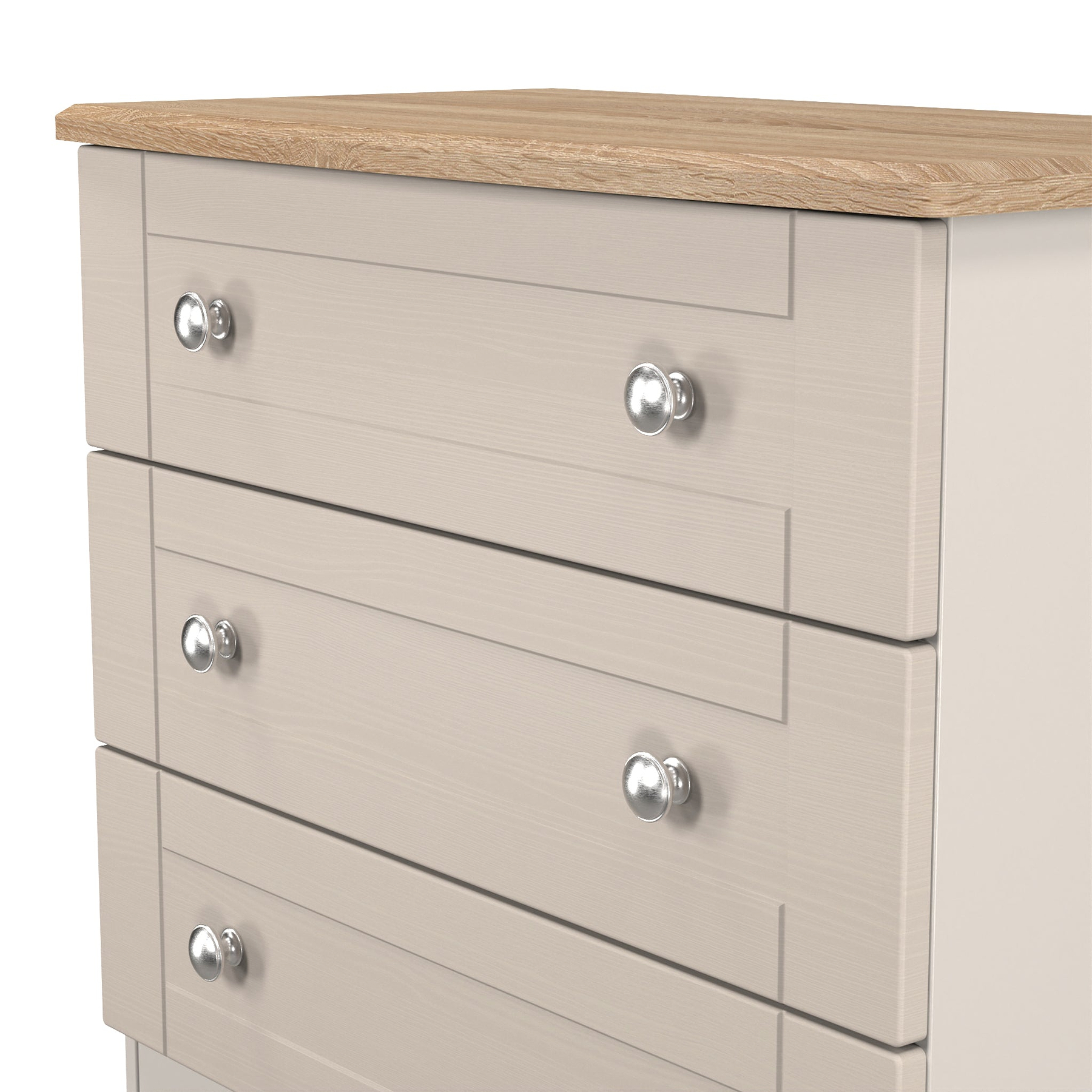 Marlowe 3 Drawer Chest Cashmere Oak from Roseland Furniture