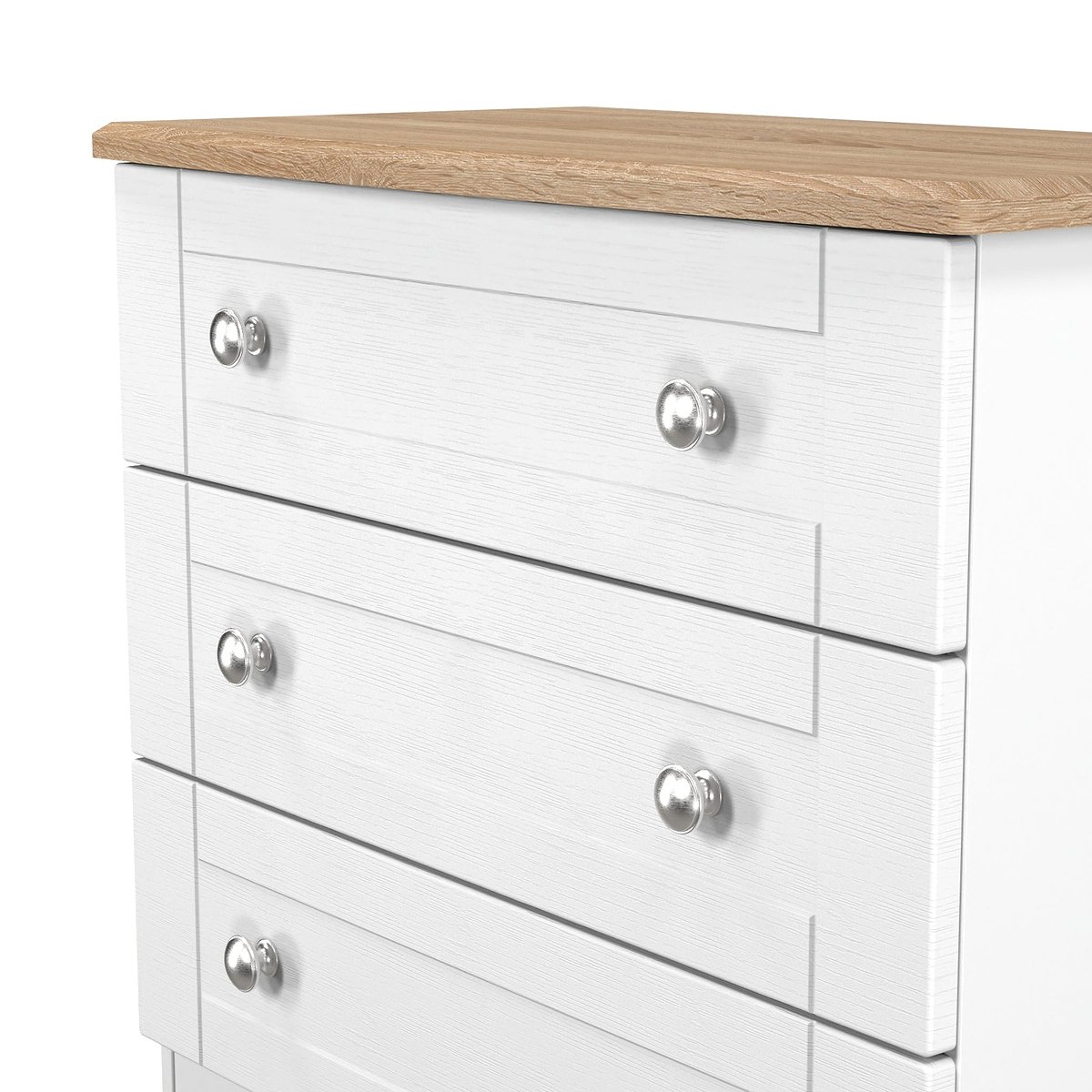 Marlowe 3 Drawer Chest White Oak from Roseland Furniture