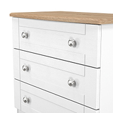 Marlowe 3 Drawer Chest White Oak from Roseland Furniture