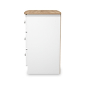 Marlowe 3 Drawer Chest White Oak from Roseland Furniture