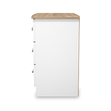 Marlowe 3 Drawer Chest White Oak from Roseland Furniture