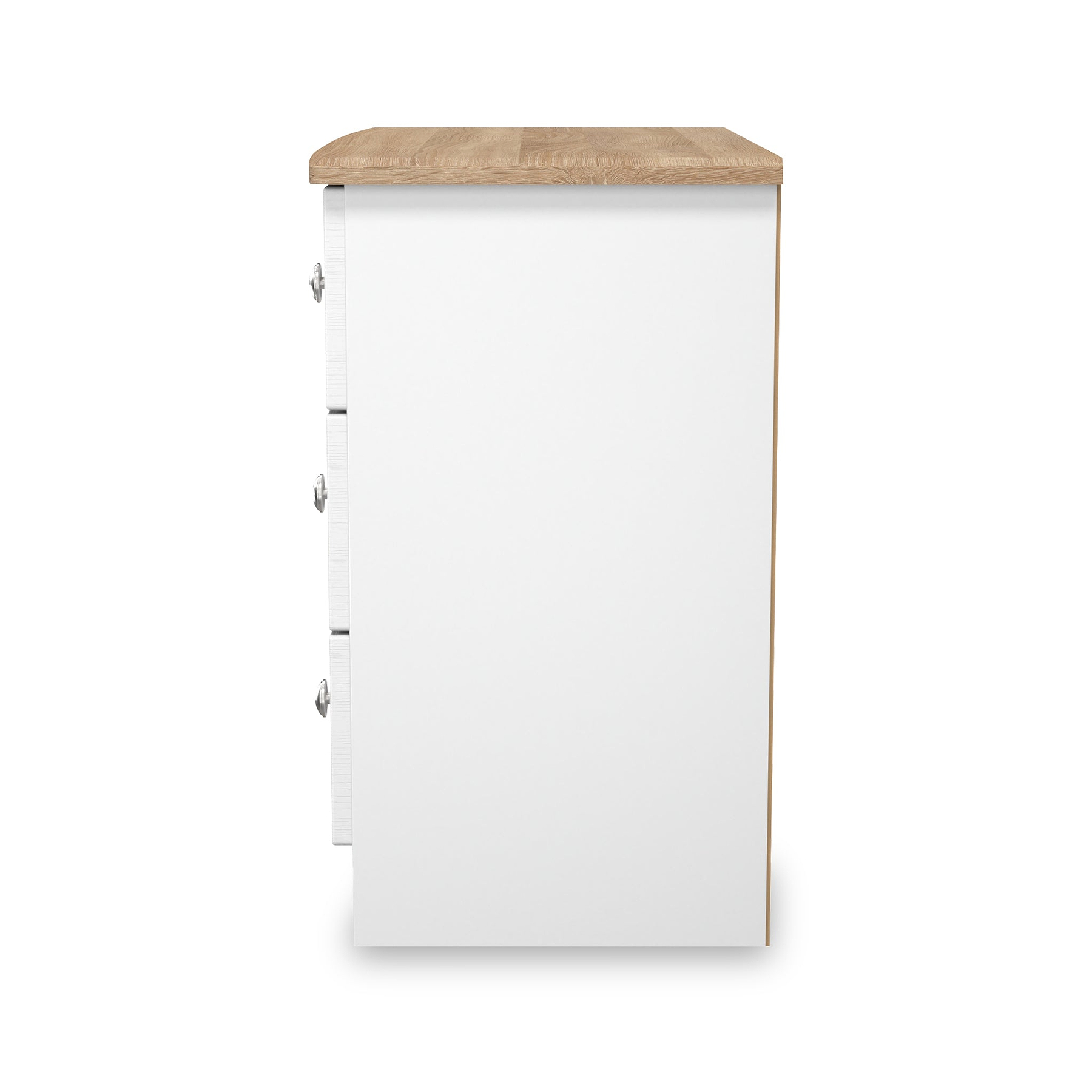 Marlowe 3 Drawer Chest White Oak from Roseland Furniture