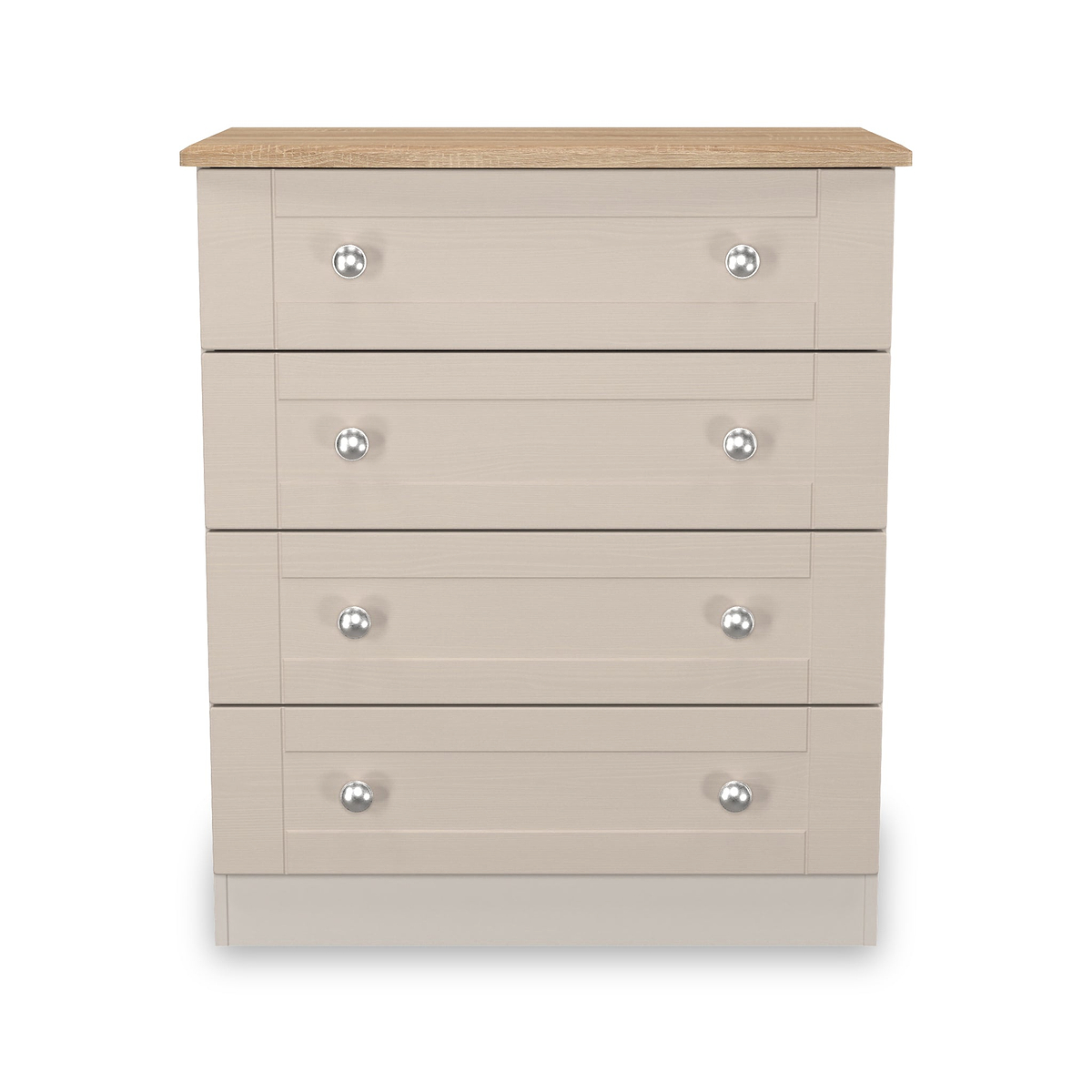 Marlowe 4 Drawer Chest Cashmere Oak from Roseland Furniture