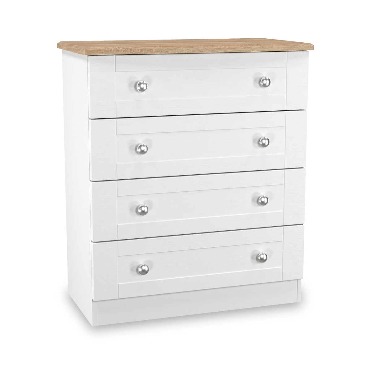 Marlowe 4 Drawer Chest White Oak from Roseland Furniture